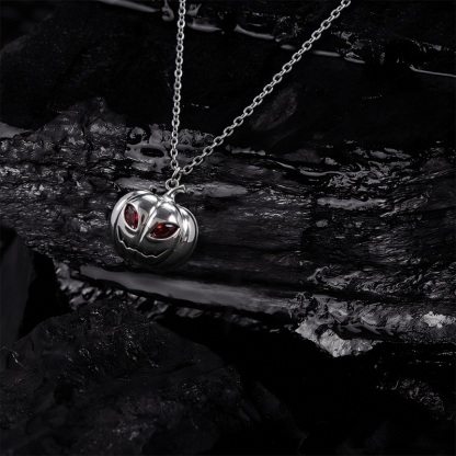 Evil Pumpkin Necklace