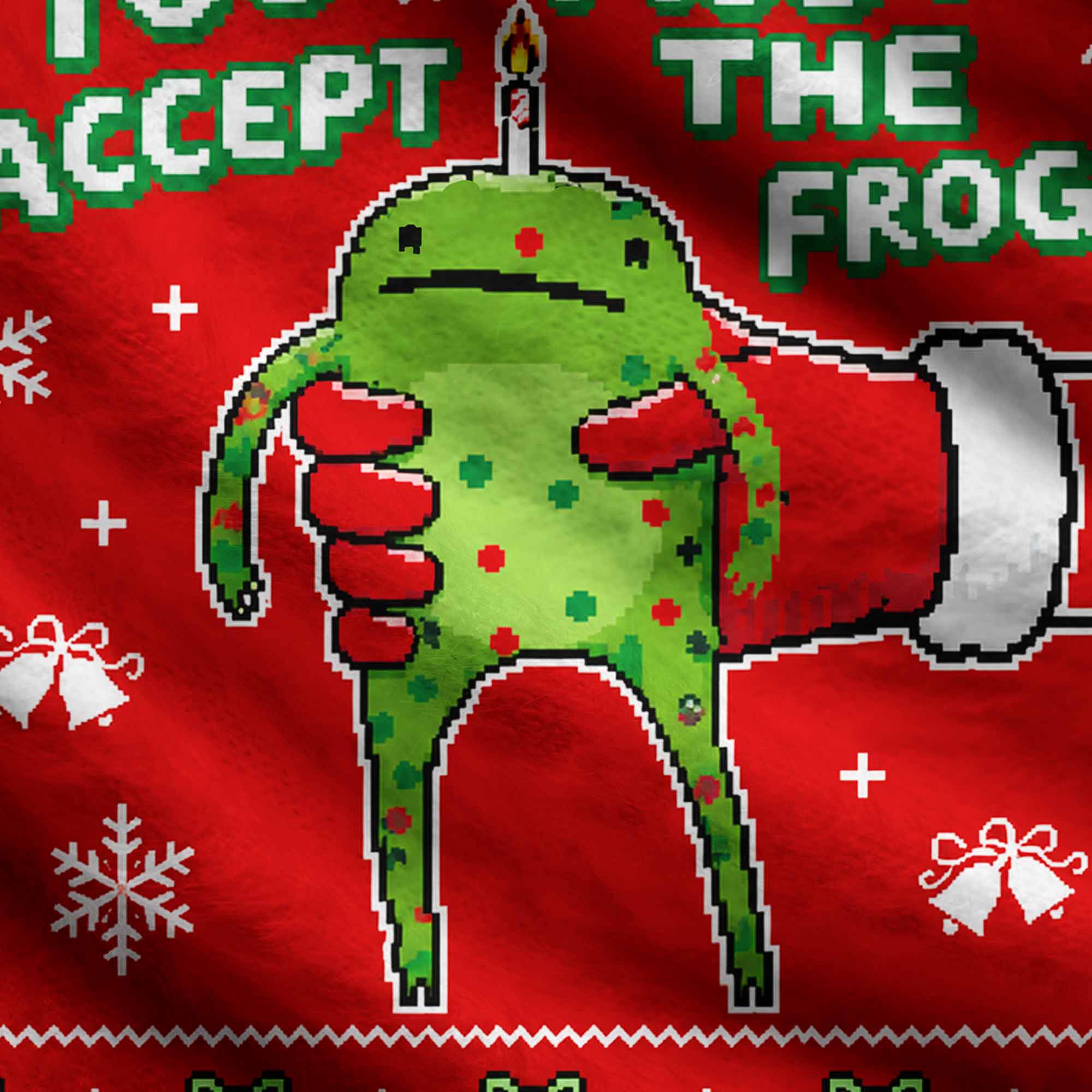 You Must Accept the Frog Ugly Sweatshirts