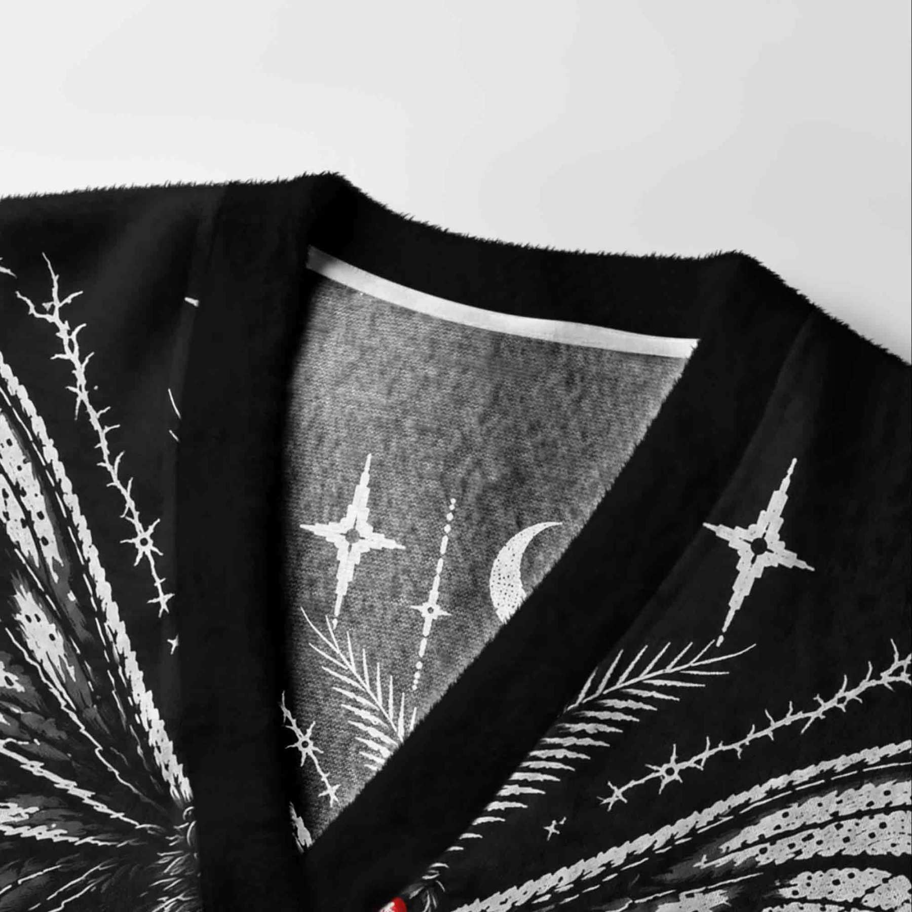 The Night Moth Cardigan Sweater
