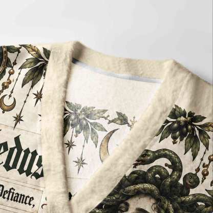 Medusa's Gaze Cardigan Sweater