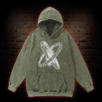 Biblically Accurate Angel Washed Hoodie