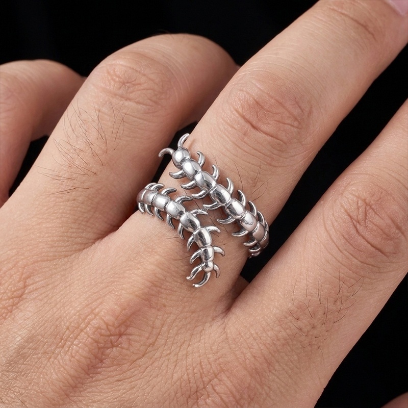 Gothic Centipede Ring