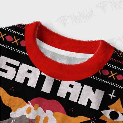 Satan Claus Women's Ugly Sweatshirt