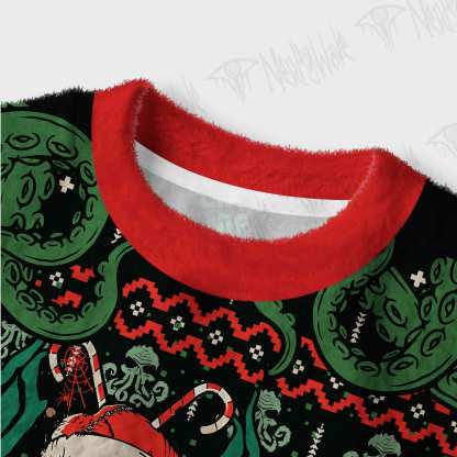Call of Cthulhumas Women's Cropped Ugly Sweatshirt