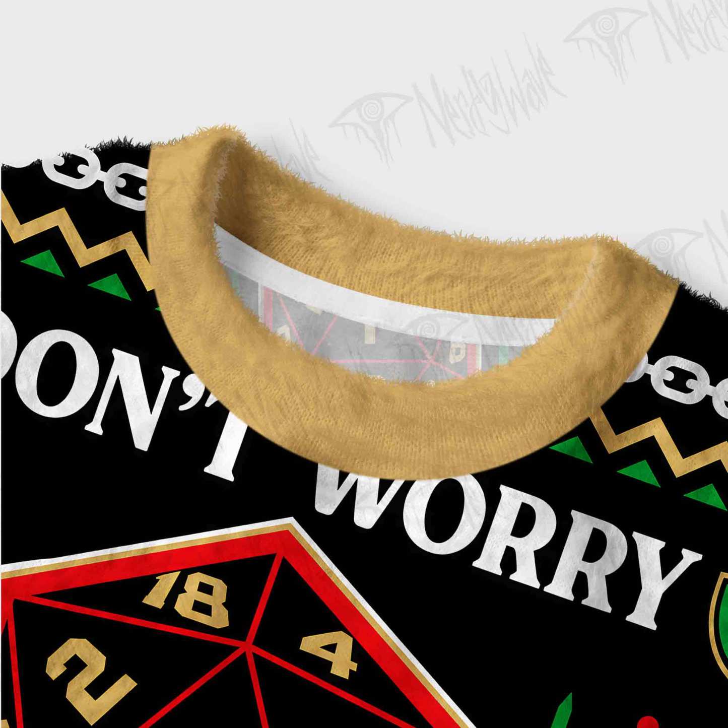 Don't Worry I Had a Plan Women's Cropped Ugly Sweatshirt