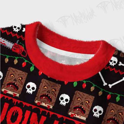 Join Us Christmas Women's Cropped Ugly Sweatshirt