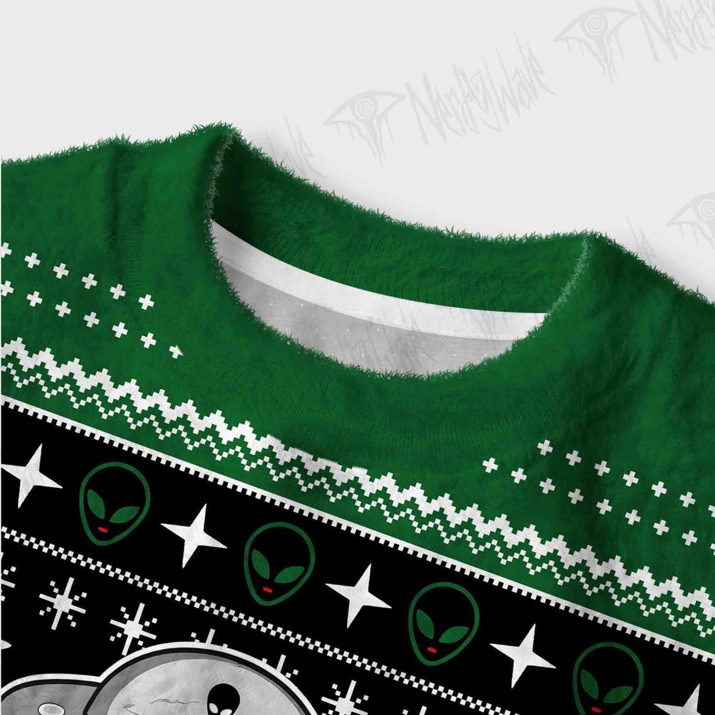 UFO Women's Cropped Ugly Sweatshirt