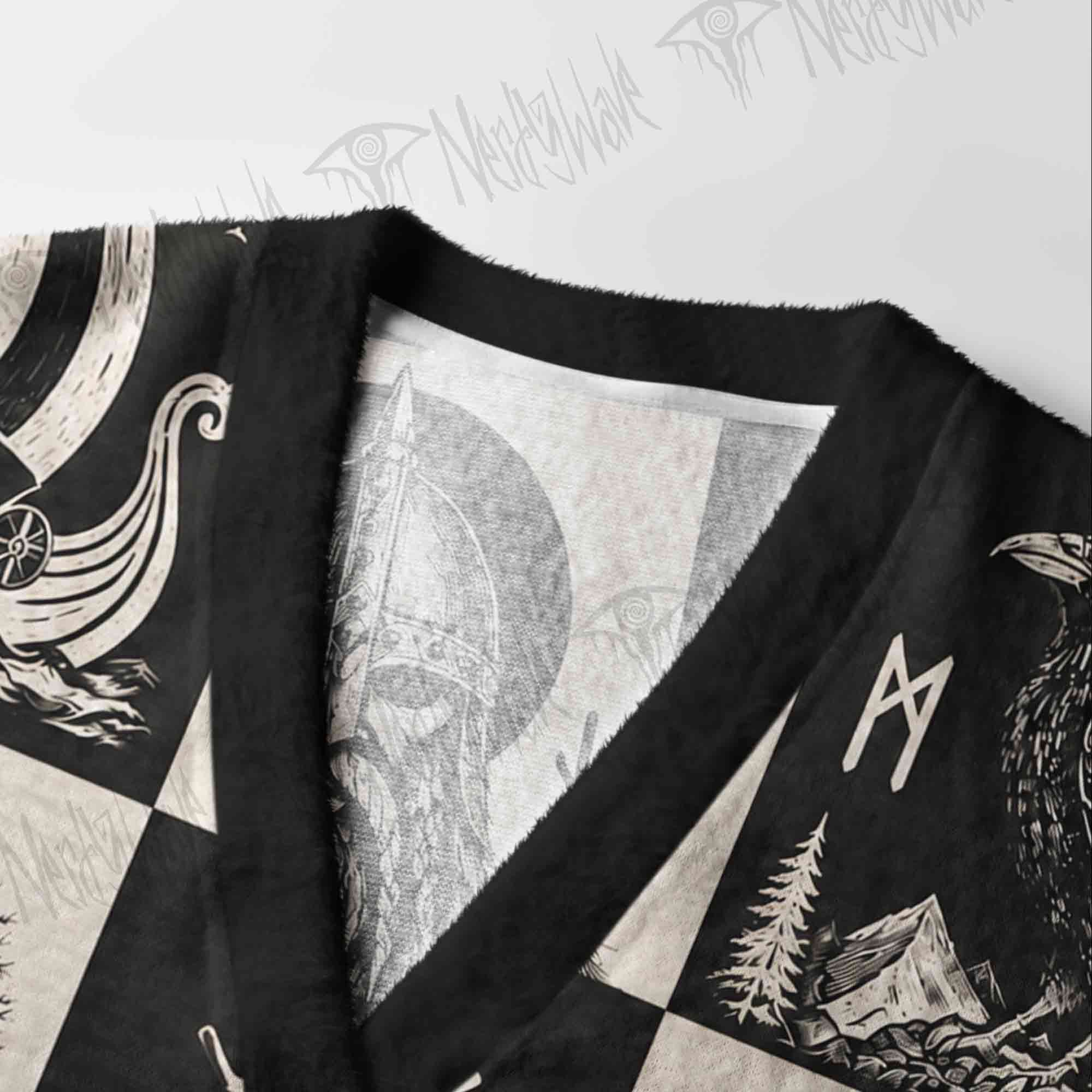 Viking Saga Cardigan Sweater