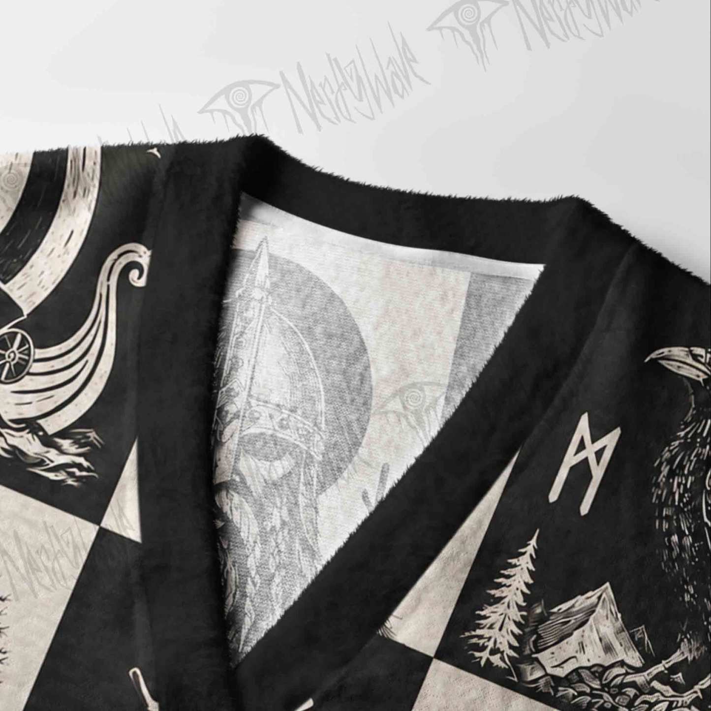 Viking Saga Cardigan Sweater