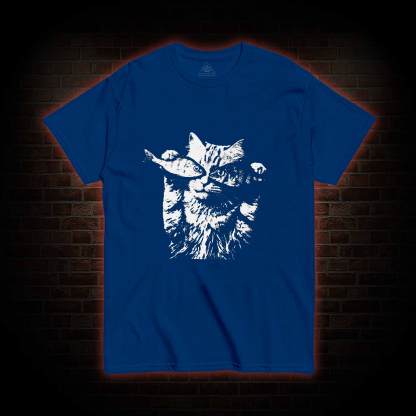 Fish Eye Cat T-shirt