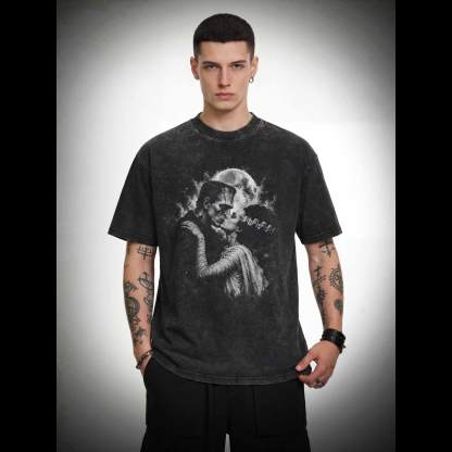 Eternal Gothic Love Washed T-shirt