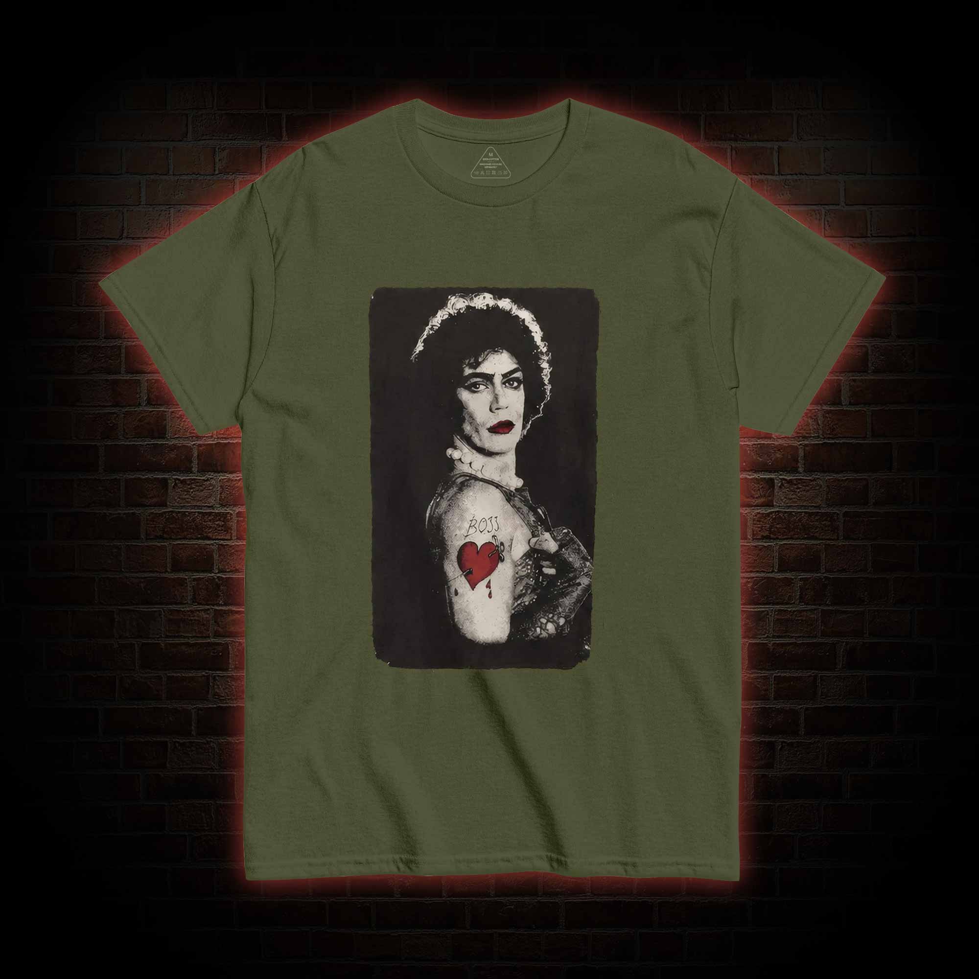 Vintage Boss Heart Tattoo T-shirt