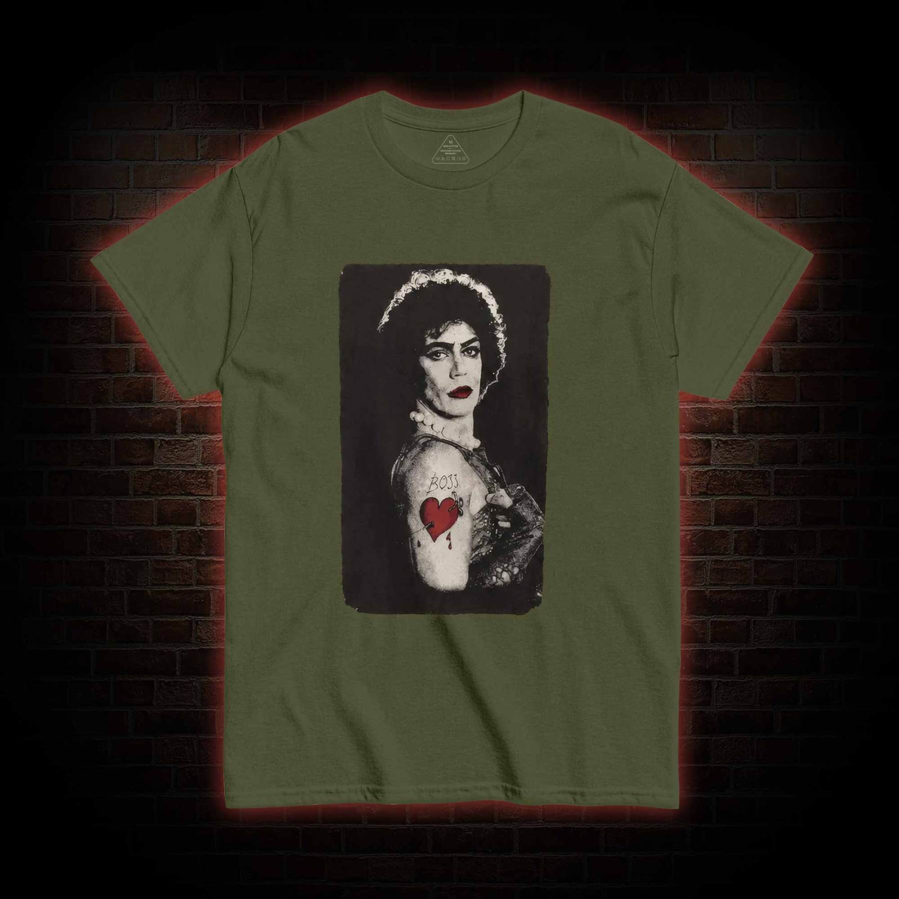 Vintage Boss Heart Tattoo T-shirt