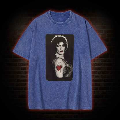 Vintage Boss Heart Tattoo Washed T-shirt
