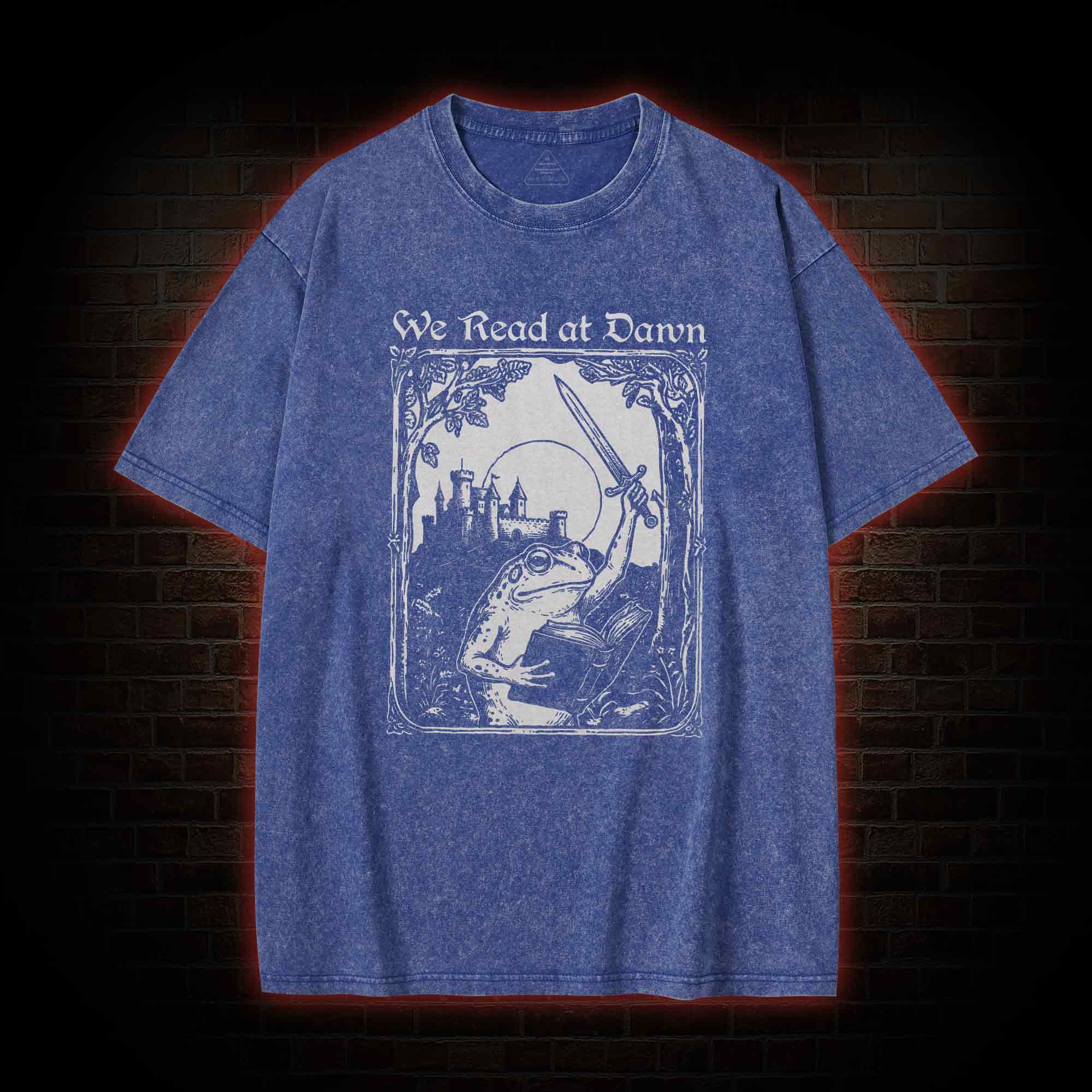 We Read at Dawn Washed T-shirt