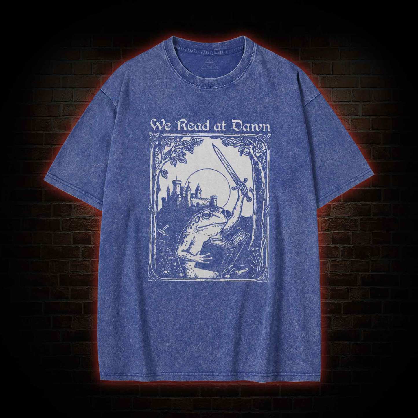 We Read at Dawn Washed T-shirt