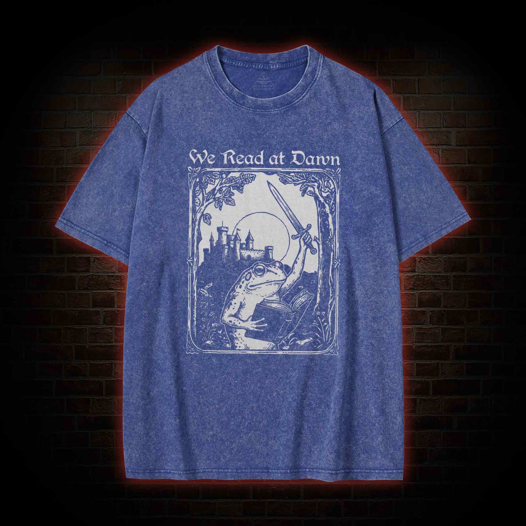 We Read at Dawn Washed T-shirt