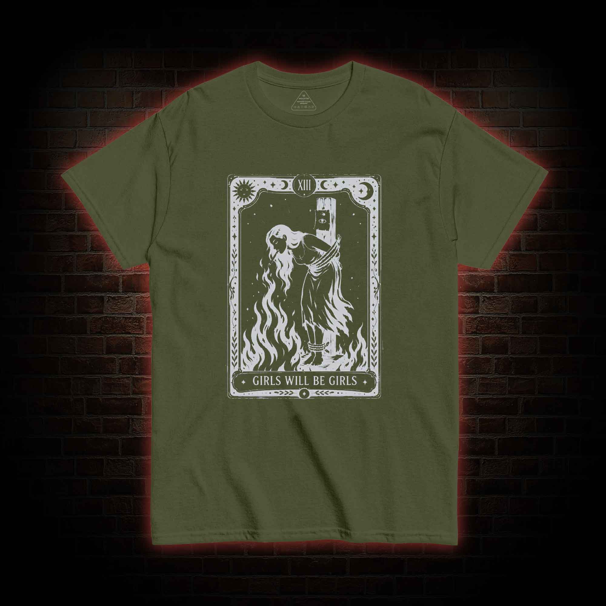 Girls Will be Girls Tarot T-shirt