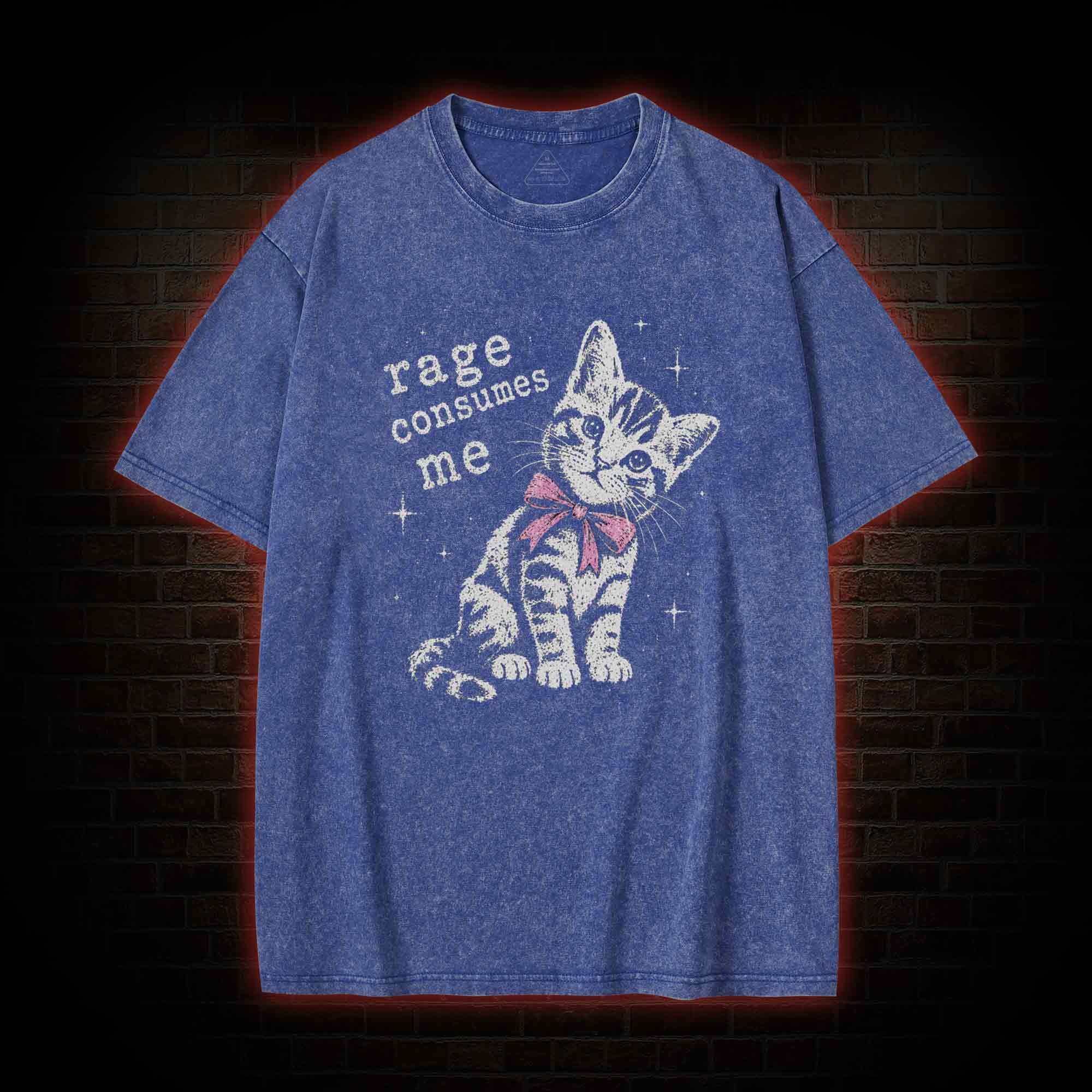 Rage Consumes Me Washed T-shirt