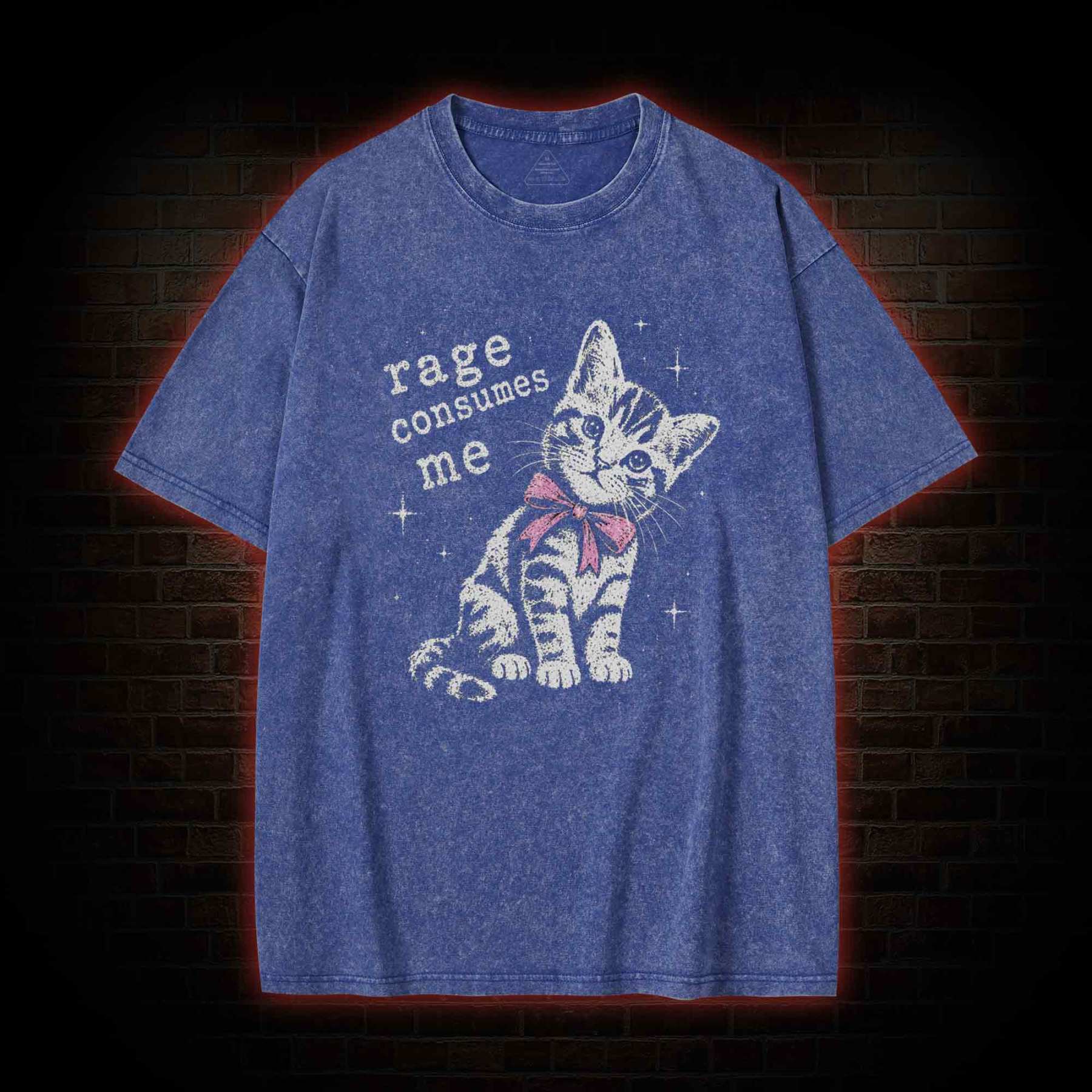 Rage Consumes Me Washed T-shirt