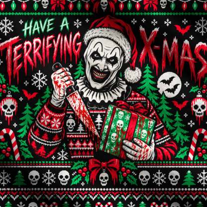 Have a Terrifying X-Mas Ugly Sweatshirts