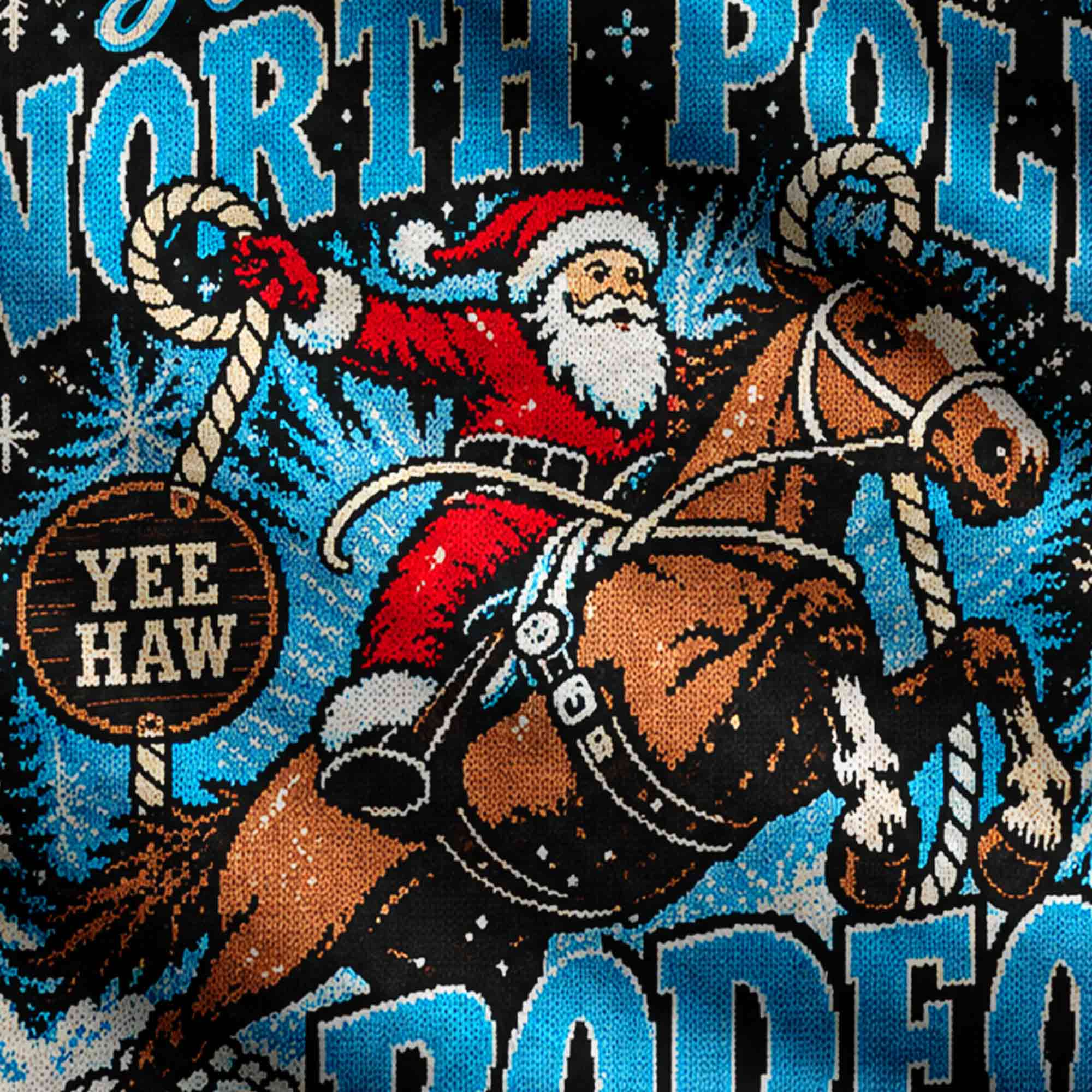 Wild West Christmas Ugly Sweatshirts
