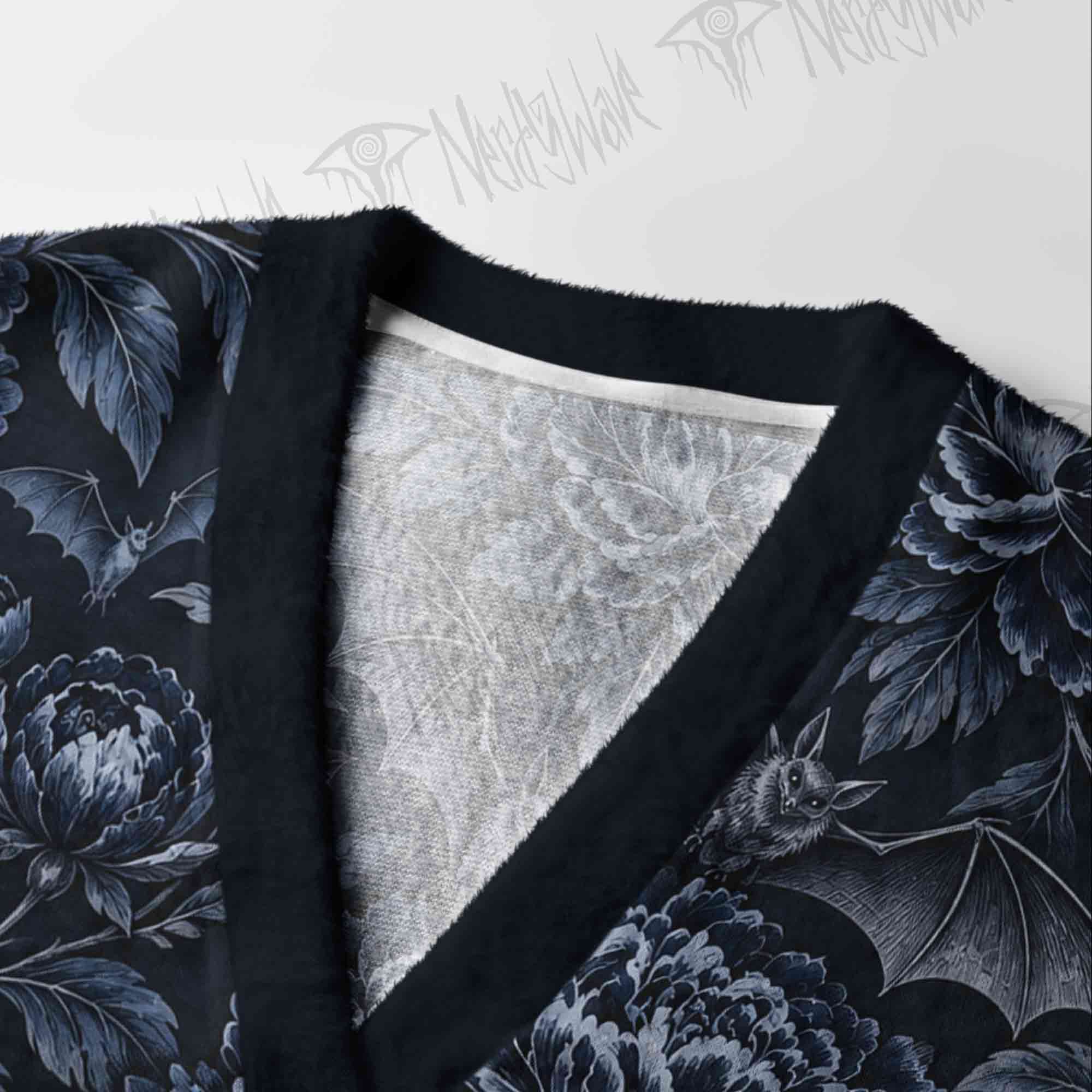 Midnight Bats Cardigan Sweater