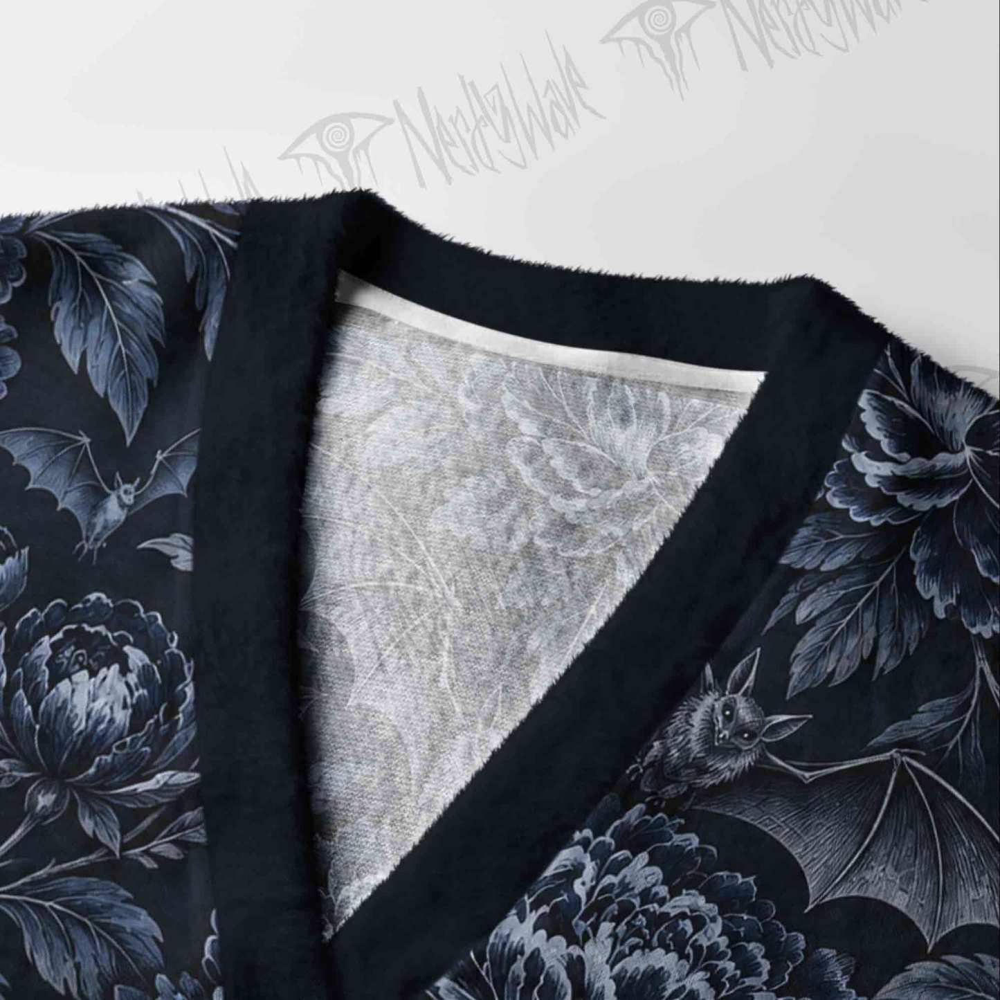 Midnight Bats Cardigan Sweater