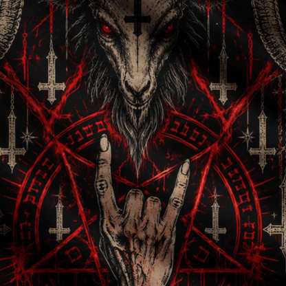 Baphomet's Ritual Ugly Sweatshirts