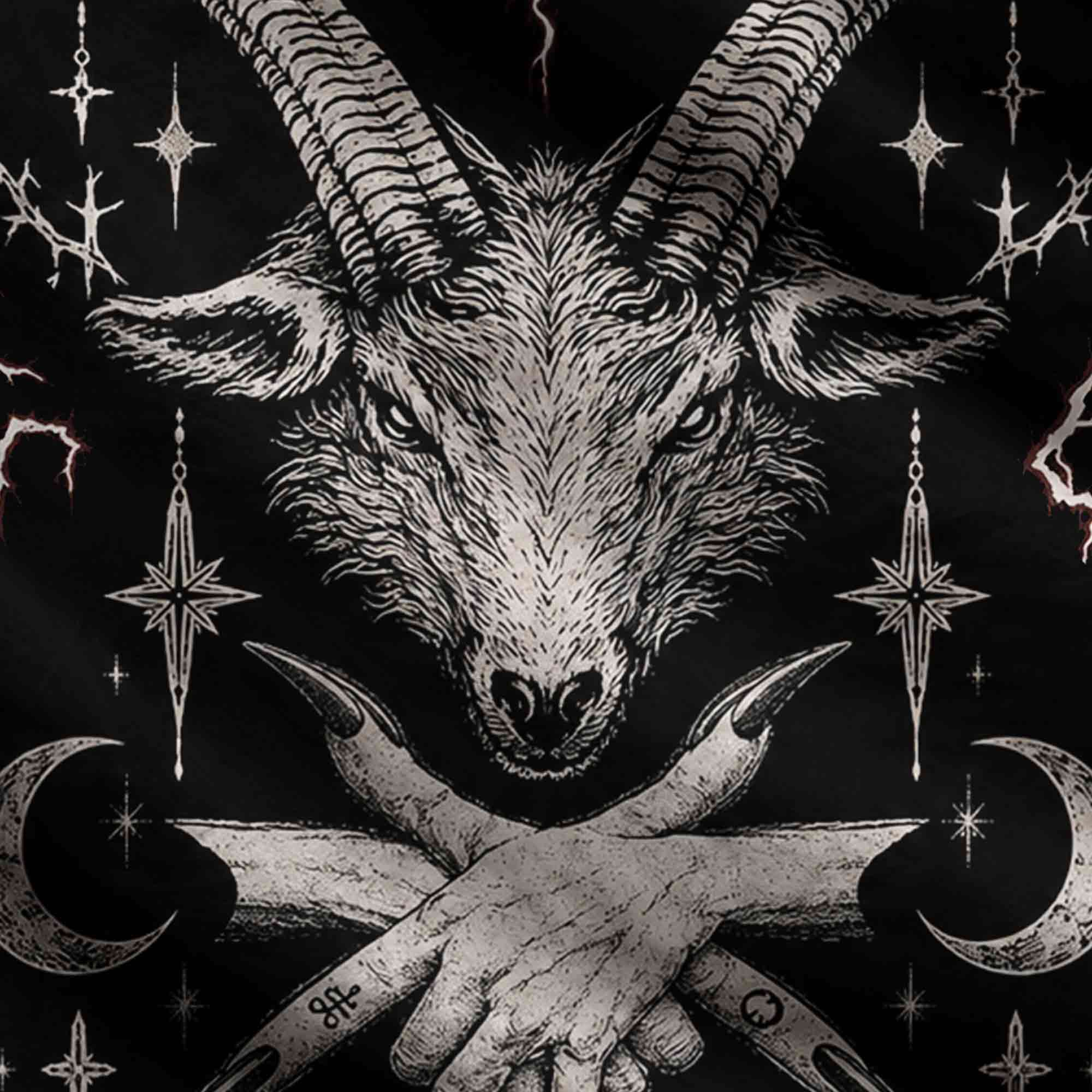 Ritual of the Goat Head Ugly Sweatshirts