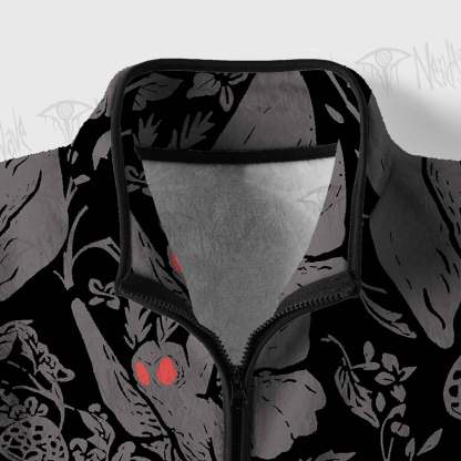 Mothman in the Jungle Fleece Full-Zip Jacket
