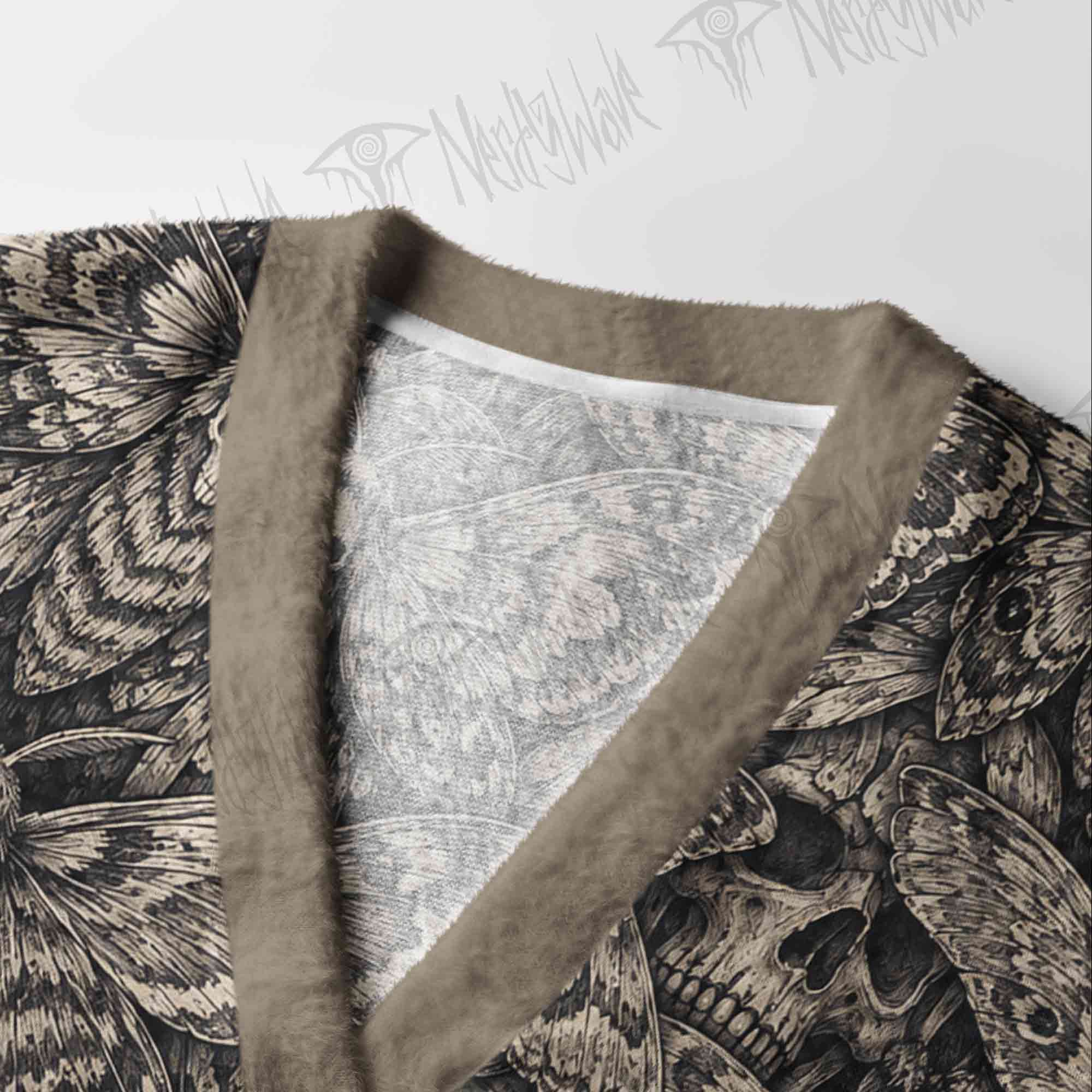 Fatal Moth Cardigan Sweater