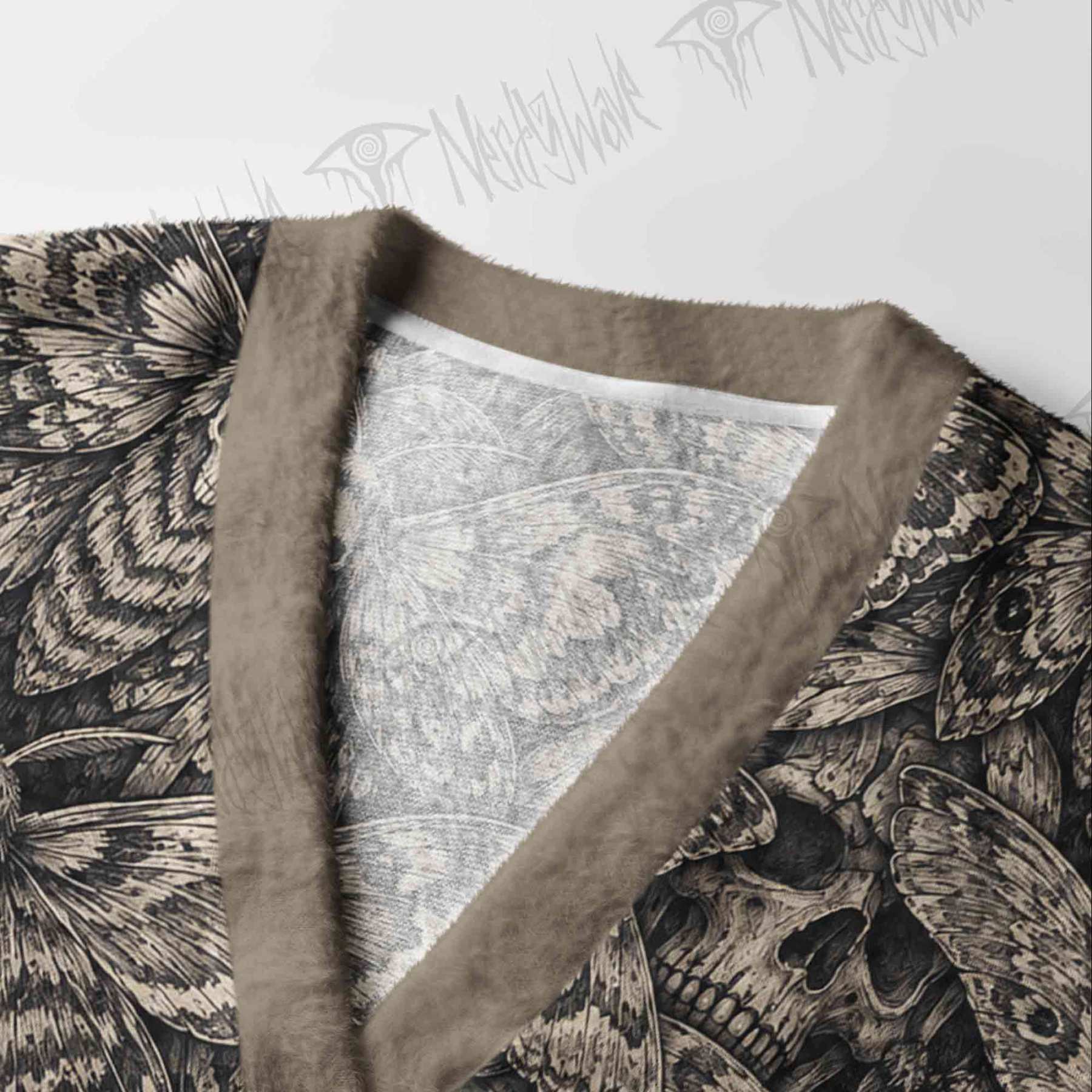 Fatal Moth Cardigan Sweater