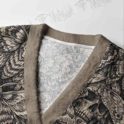 Fatal Moth Cardigan Sweater
