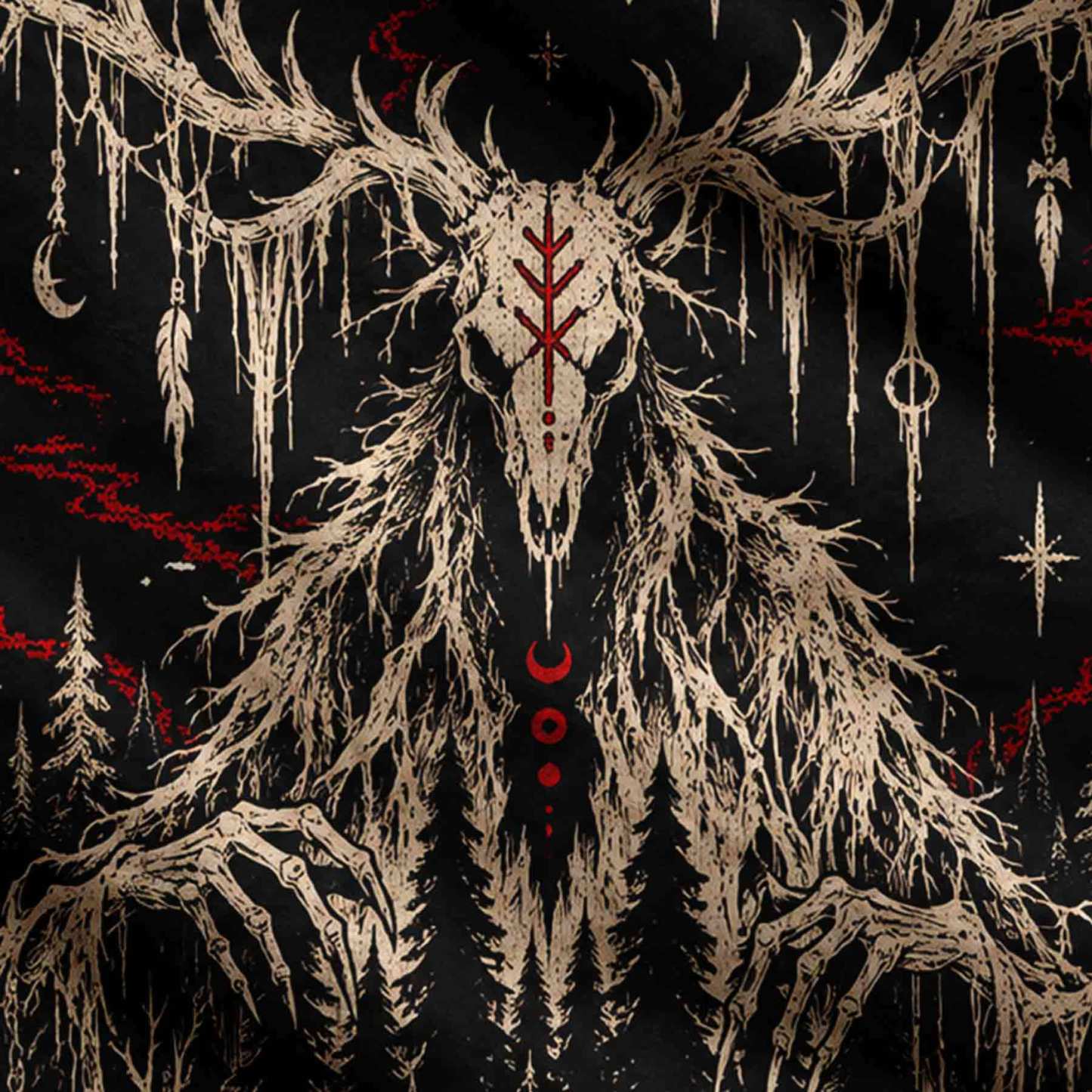 Lord of the Forest Ugly Sweatshirts
