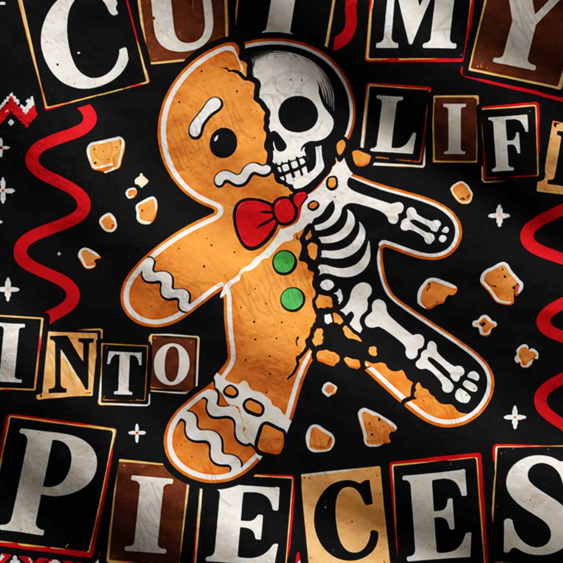 Cut My Life into Pieces Ugly Sweatshirts