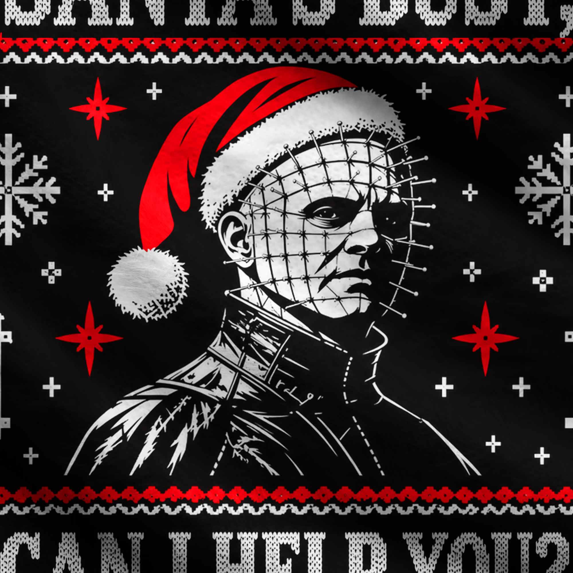 Santa's Busy, can I Help You? Ugly Sweatshirts