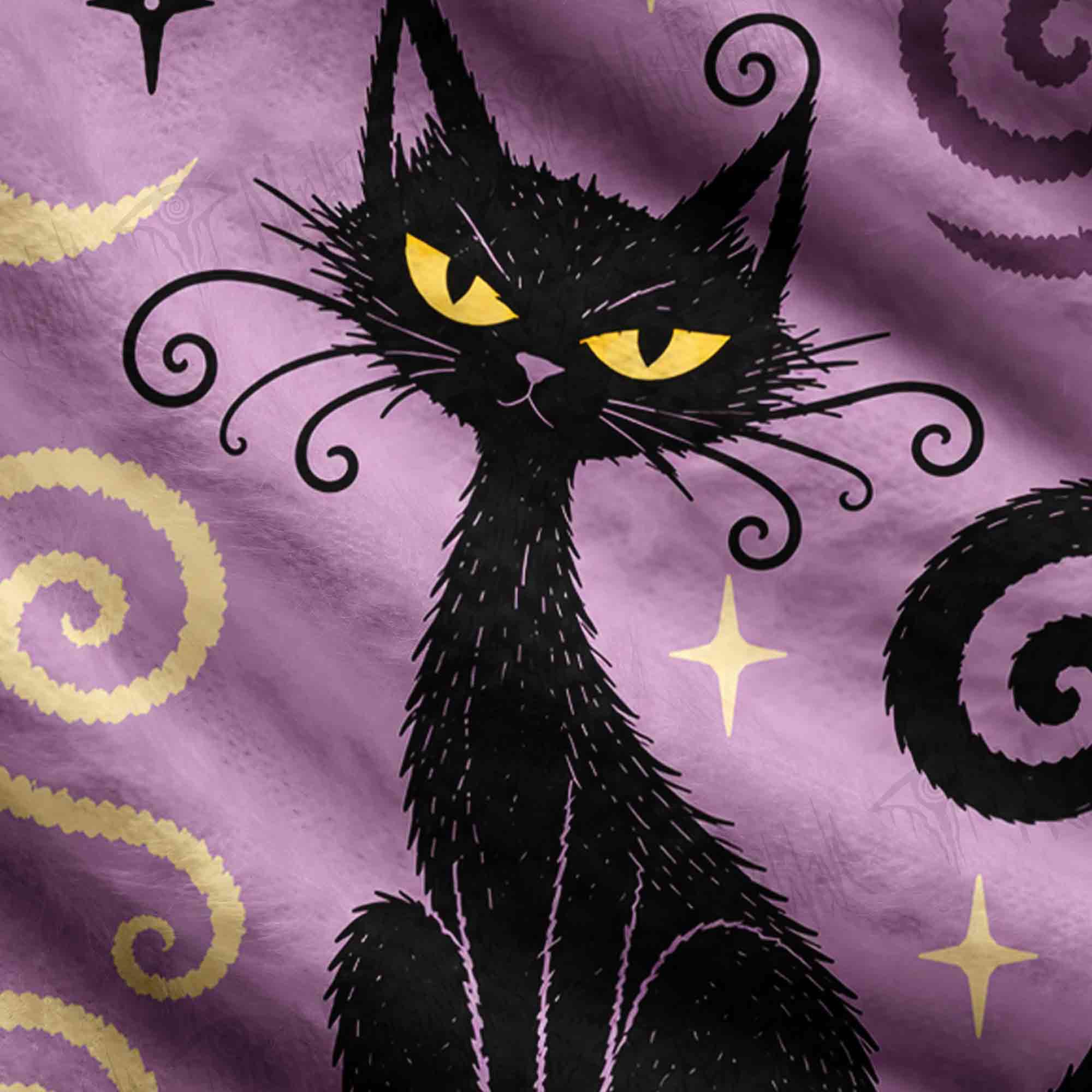 Spooky Cat Ugly Sweatshirts