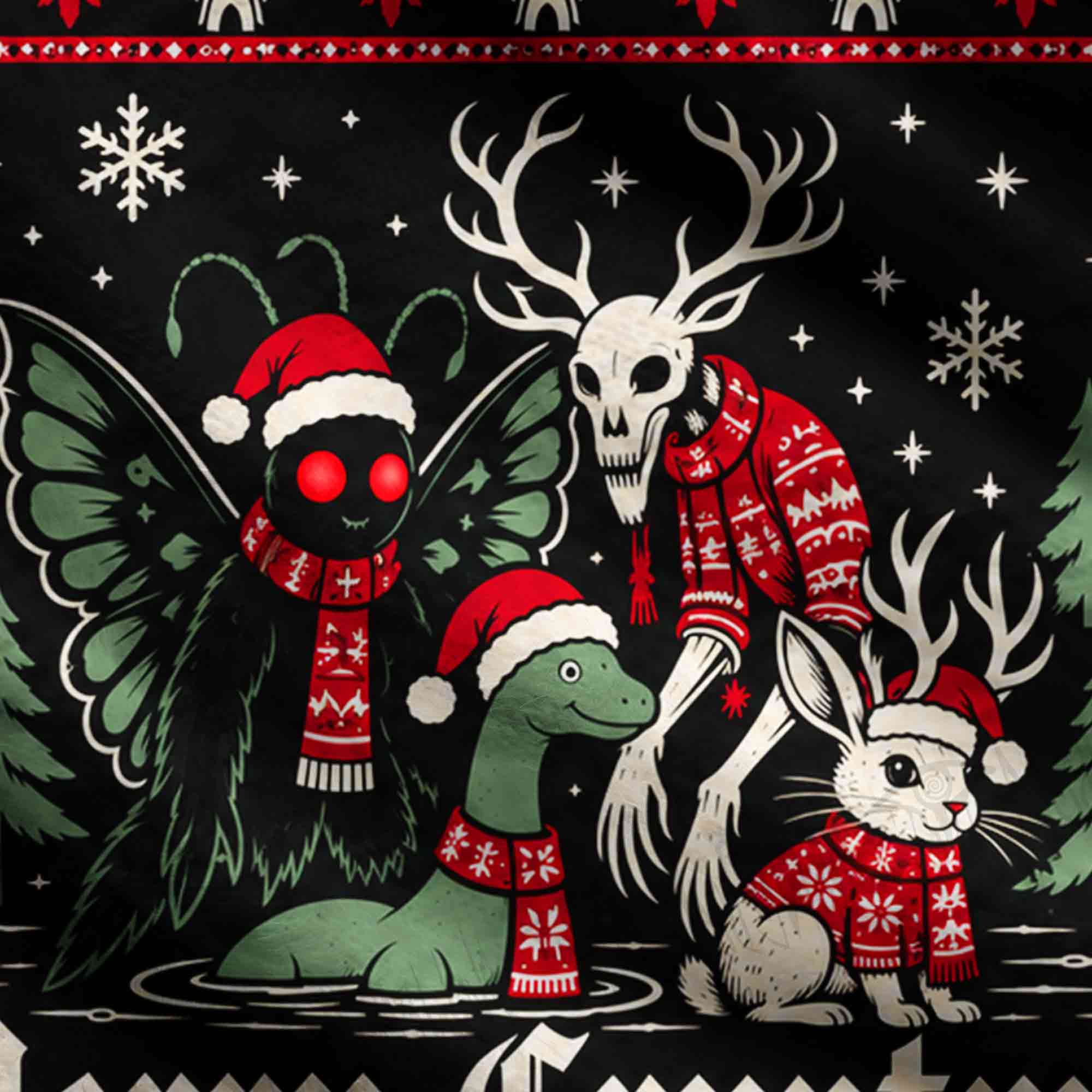 Merry Cryptmas Ugly Sweatshirts