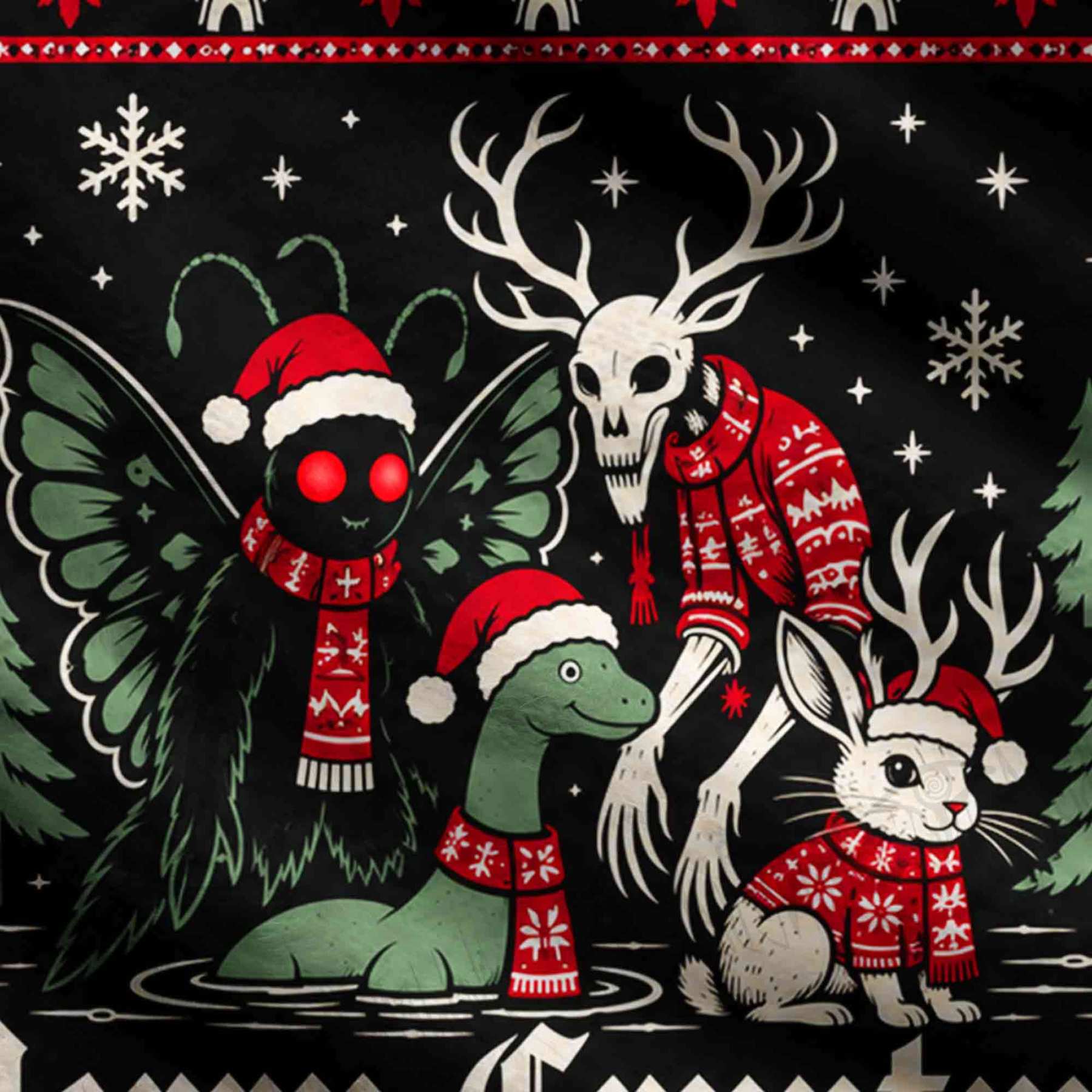 Merry Cryptmas Ugly Sweatshirts