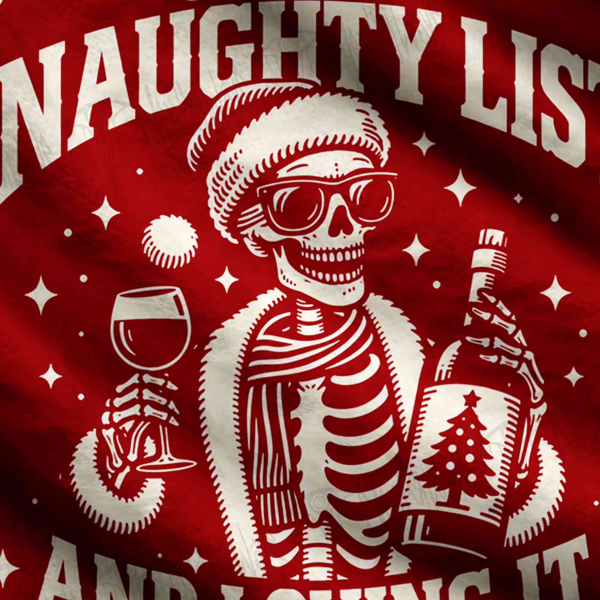 On the Naughty List and Loving It Ugly Sweatshirts