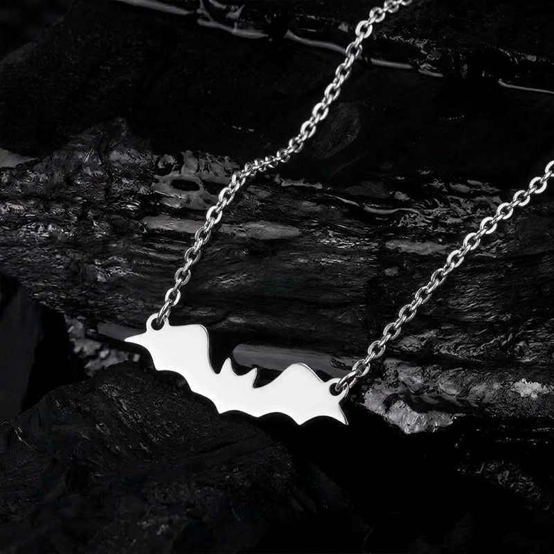 Midnight Bat Necklace