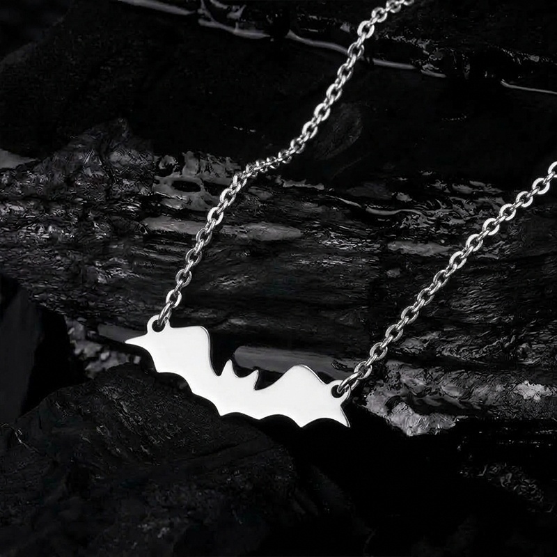 Midnight Bat Necklace