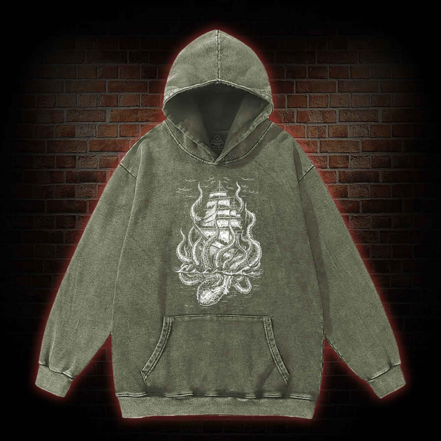 Cthulhu Mythos Washed Hoodie