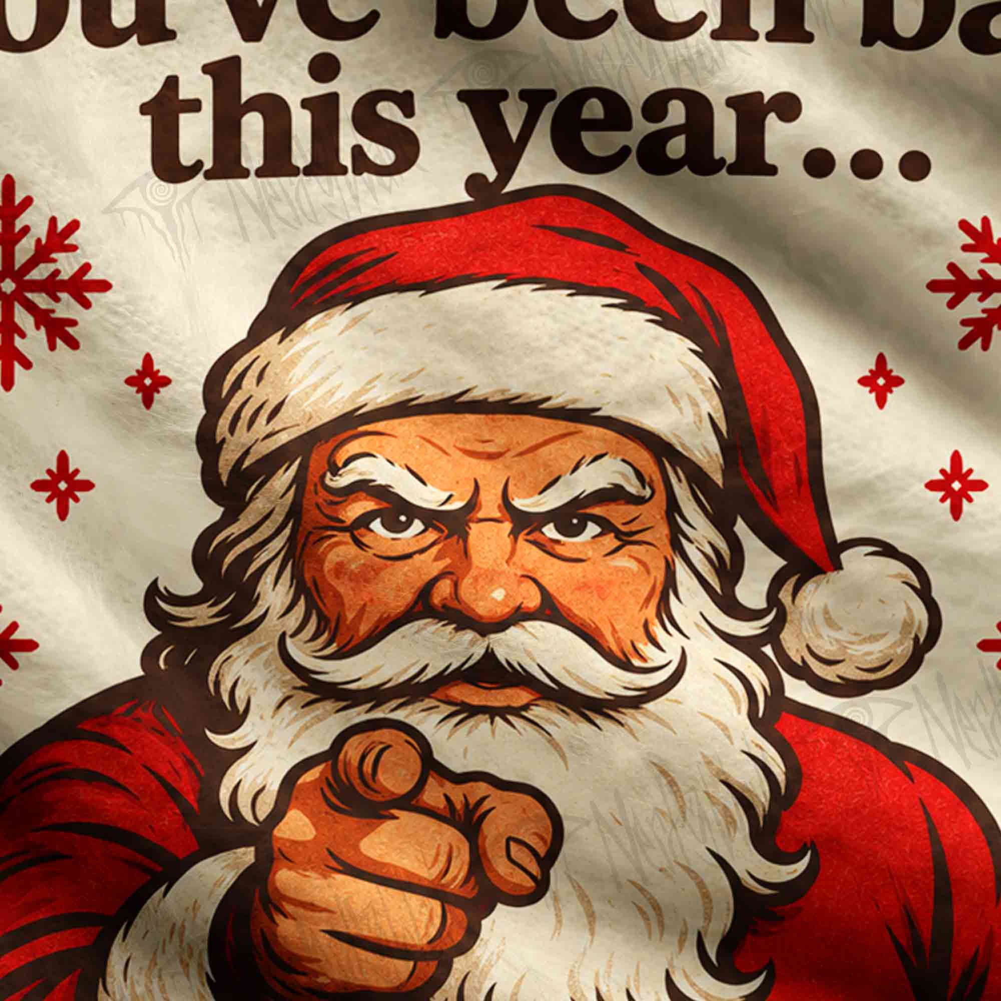 You've Been Bad this Year Ugly Sweatshirts