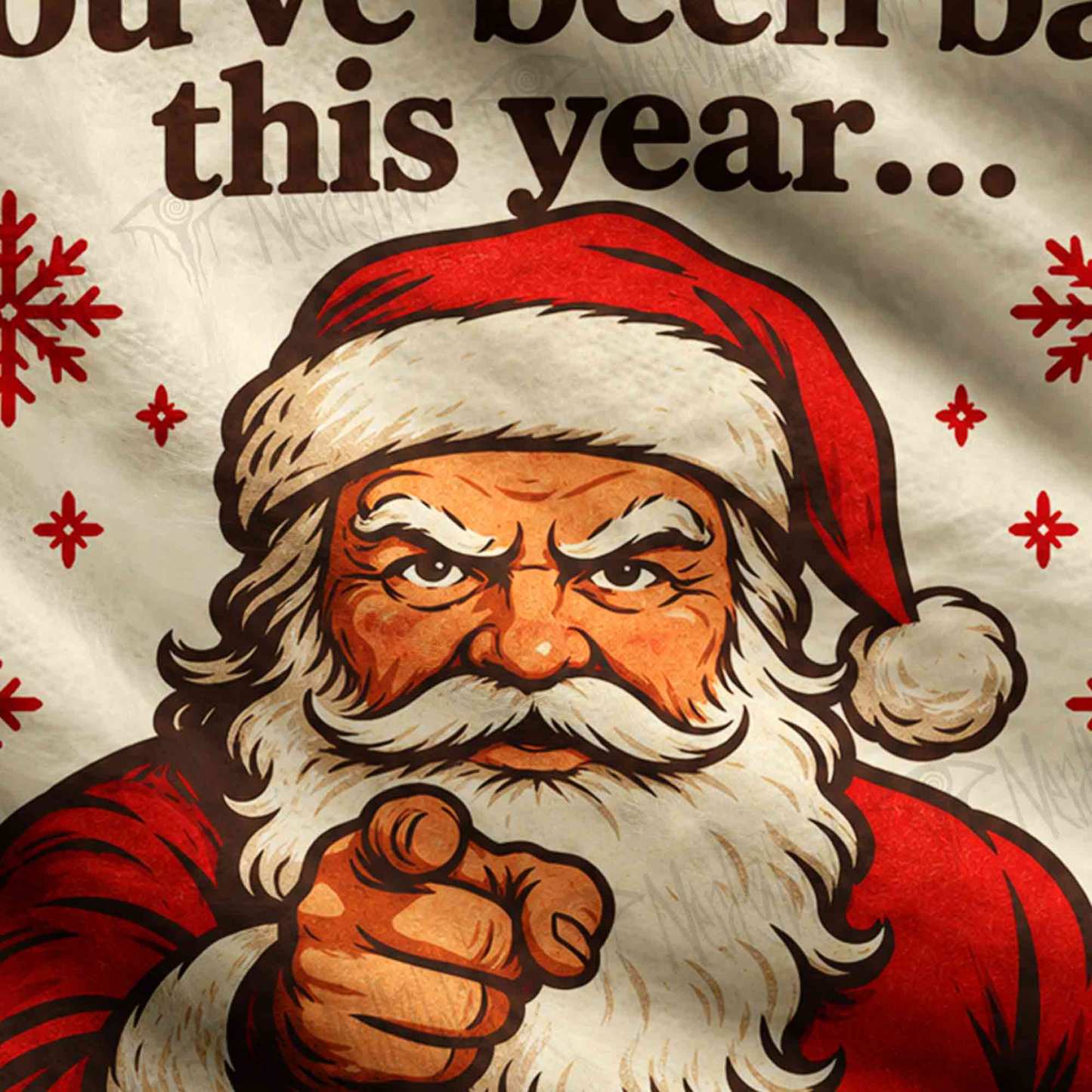 You've Been Bad this Year Ugly Sweatshirts