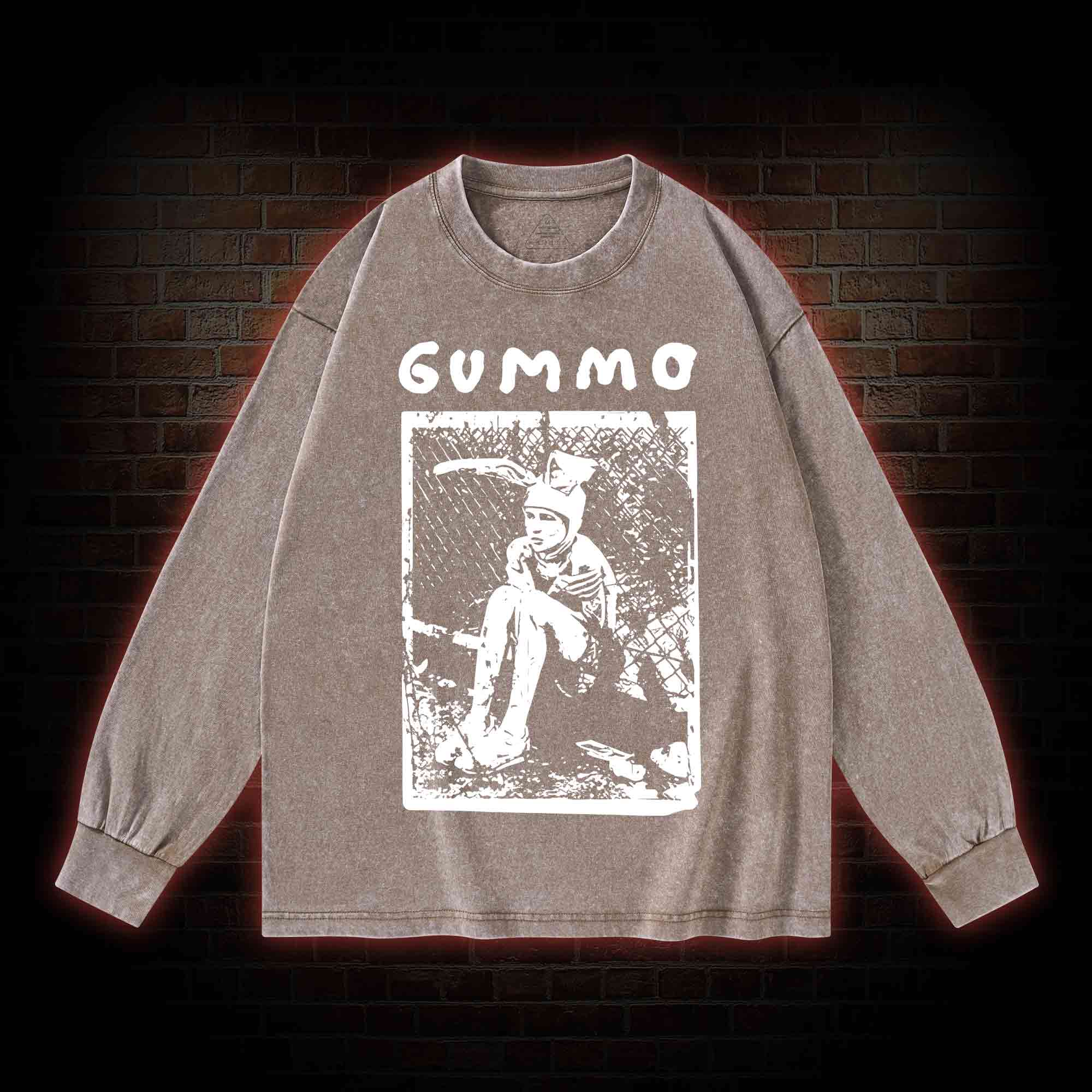Gummo Washed Long-Sleeve T-shirt