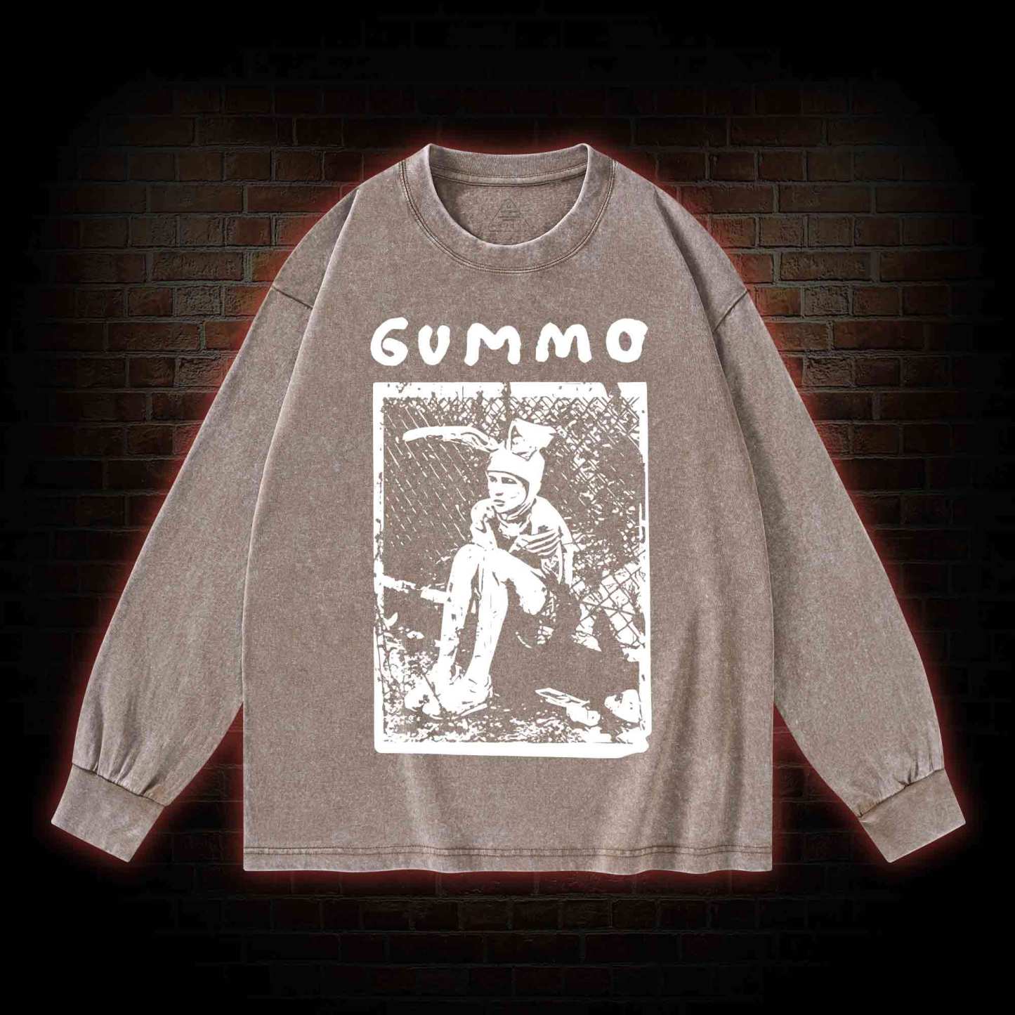 Gummo Washed Long-Sleeve T-shirt
