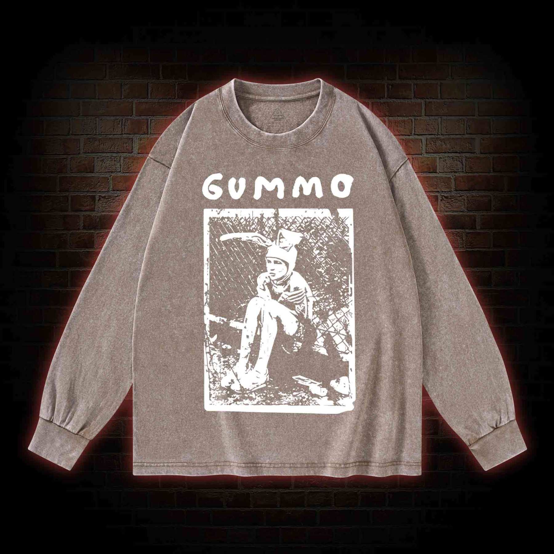 Gummo Washed Long-Sleeve T-shirt