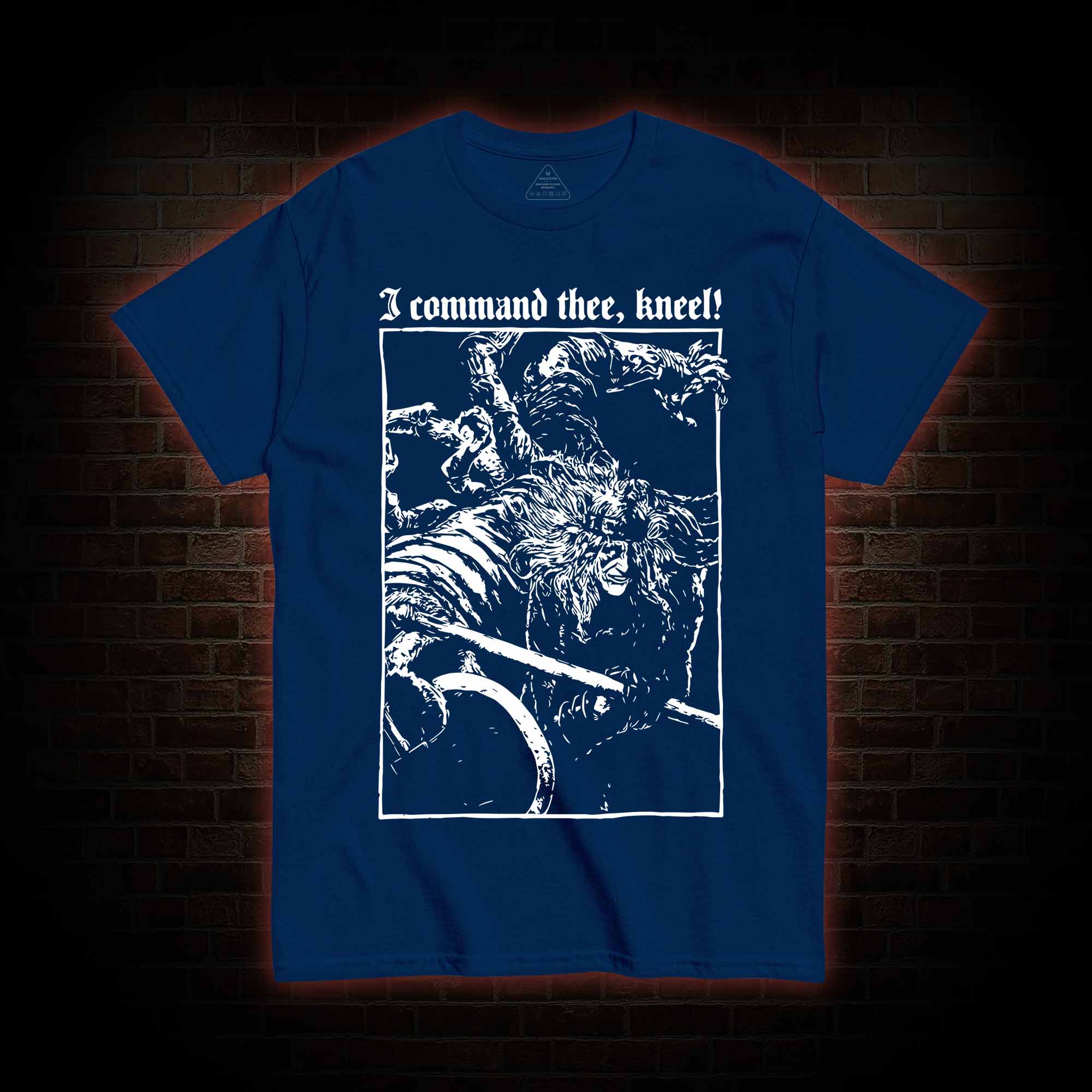 I Command Thee Kneel T-shirt